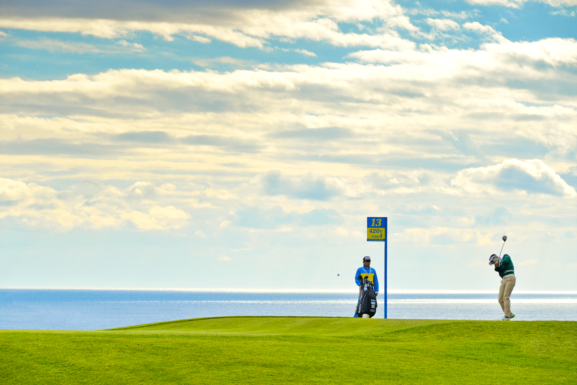 プロゴルフツアーも開催、高知の絶景ゴルフ場