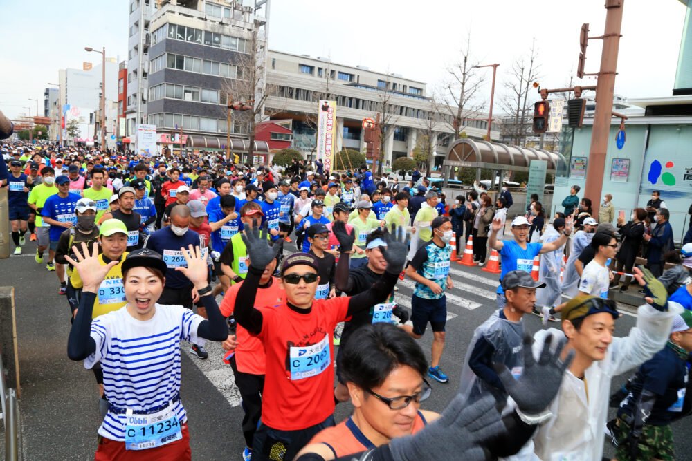 3年ぶりに開催、高知県最大の市民マラソン大会「高知龍馬マラソン2023」