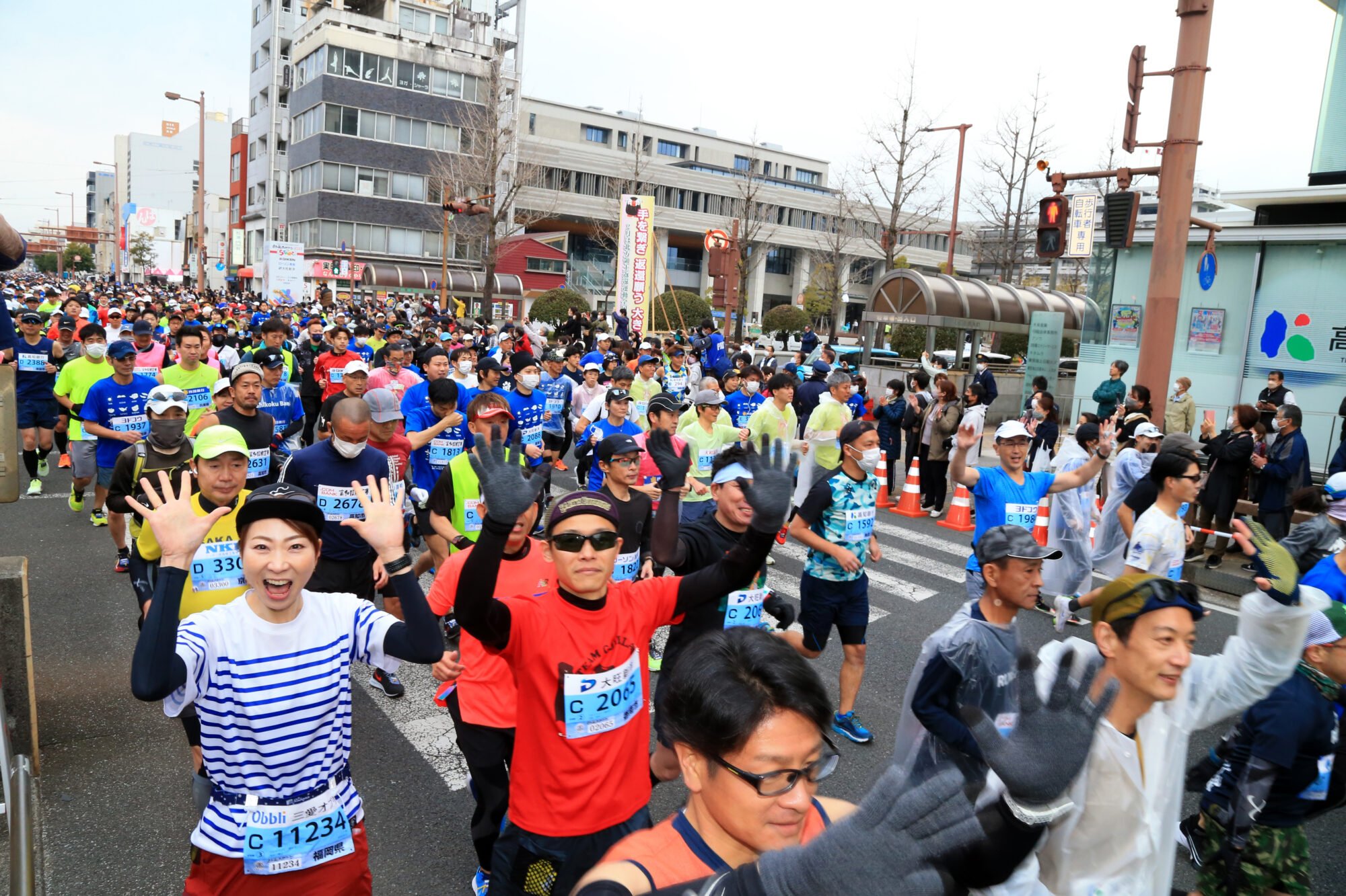 3年ぶりに開催、高知県最大の市民マラソン大会「高知龍馬マラソン2023