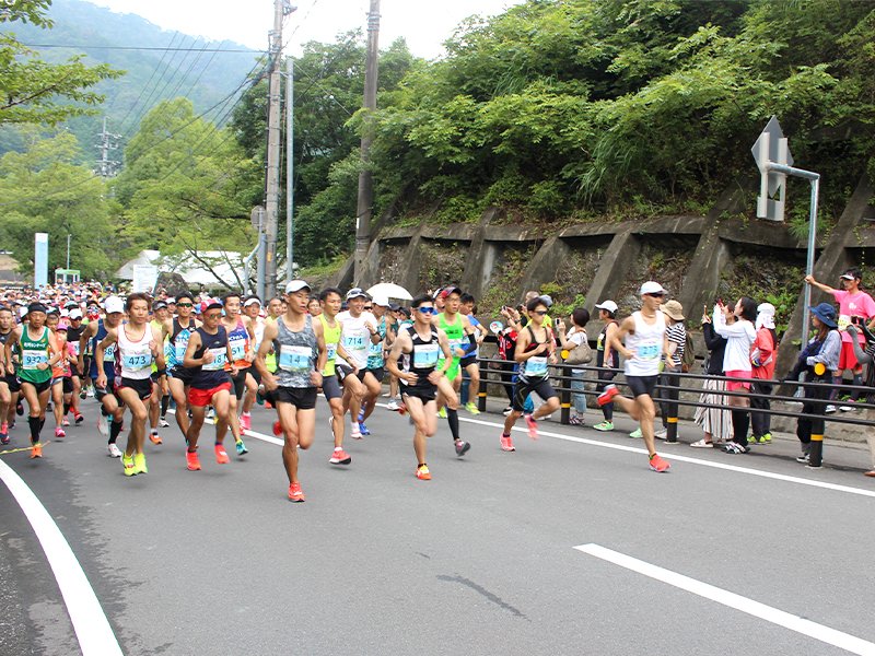 第37回高知・本山汗見川清流マラソン大会